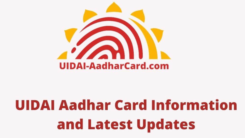 UIDAI Aadhar Card: Download, Update, Status, PVC, E-Aadhaar, My Aadhaar ...