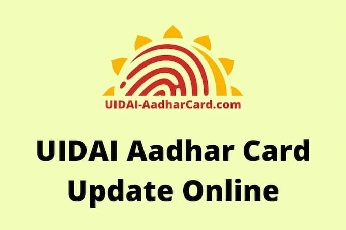 UIDAI Aadhar Card Update Online