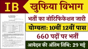 IB Vacancy